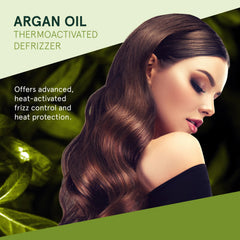 INOAR Thermoliss Balm texture close-up highlighting creamy defrizzer for sleek styling
