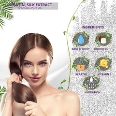 Packaging of Inova Silk Keratin Set highlights sulfate-free, color-safe formula
