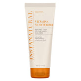 InstaNatural Vitamin C moisturizer bottle closeup for bright, hydrated skin.