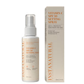 InstaNatural Vitamin C SPF30 setting spray bottle for even makeup wear
