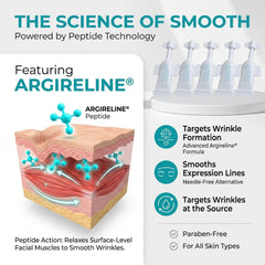 Instantly Ageless face lift cream smoothing fine lines around the eye area.