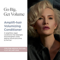 Amplifi-hair close-up texture reveals detangling slip and smoothness