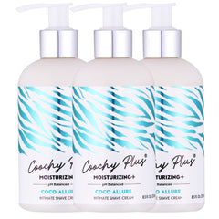 IntiMD Coochy Plus moisturizing bottle for smoother intimate shaving