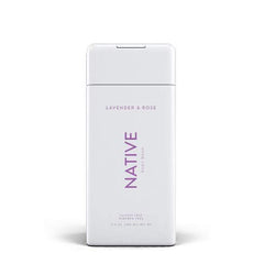 Intotal TKK Native Body Wash Lavender & Rose label highlighting premium floral blend