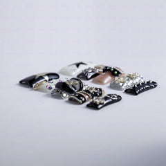 IntoVibes handmade nails offer a smooth, glossy finish for refined wear.
