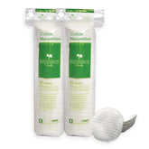 Intrinsics premium 2-inch cotton rounds pack front for gentle makeup removal and toning