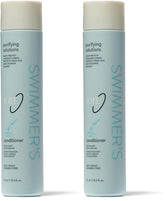 ion Swimmer's Conditioner bottle showing green hair prevention and shine