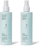 Ion Swimmers Leave-in Conditioner bottle demonstrates sun and water protection for hair.