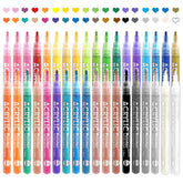IONSGAKO 36-color nail art pens set for versatile DIY designs on nails.