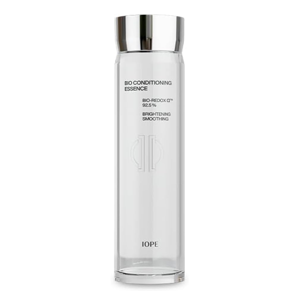 IOPE Bio-Conditioning First Step Essence bottle front view supports quick hydration.