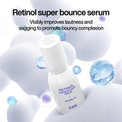 IOPE serum being applied for smoother skin and simple daily routine