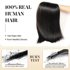 IQOMOQ HD 4x4 lace closure blends naturally with various skin tones.