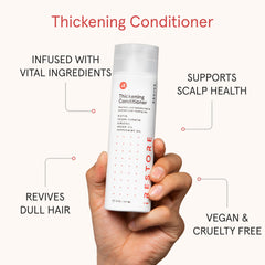 iRestore Biotin conditioner featuring ginseng for scalp revitalization