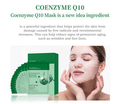 Close-up of sheet mask texture for smooth, comfortable wear.