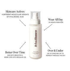 IRIS&ROMEO The Reset mist application delivering lightweight hydration and glow