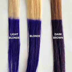 iroiro cream-based color application demonstrates easy, even coverage