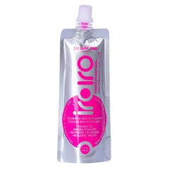 IROIRO neon pink bottle with vibrant semi-permanent color