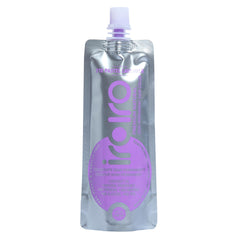 IROIRO pastel lavender color application showing even, gentle color deposition.
