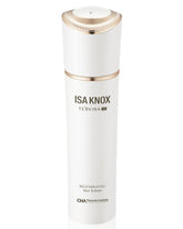 ISA KNOX TE'RVINA AD bottle close-up, premium packaging and hydrating skincare.