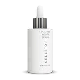 Isagenix Celletoi Advanced Youth Serum bottle close-up showing firming potential