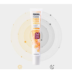 Isana close-up of the gel-cream texture ready for daily use.
