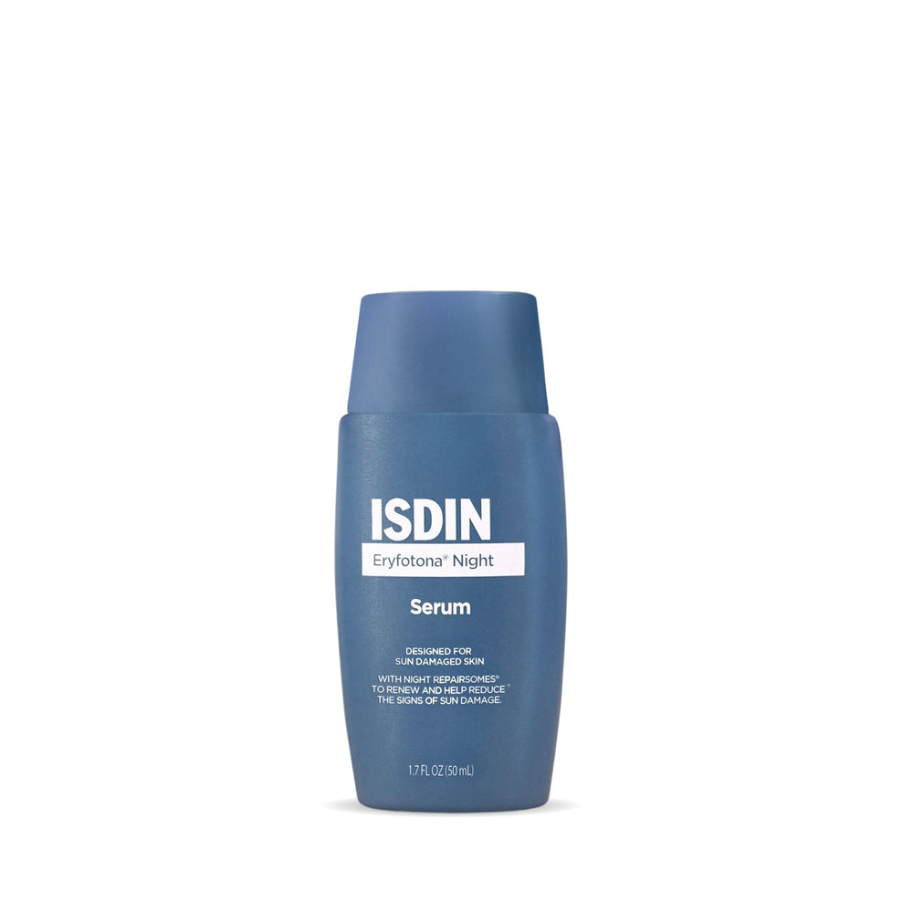 ISDIN Eryfotona Night serum texture detail for fast absorption.