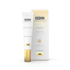 ISDIN Isdinceutics K-Ox Eyes bottle closeup showing brightness and hydration.
