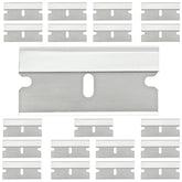 ISDVBUY 20-pack razor blades front view for versatile crafts and projects