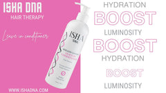 ISHA DNA Keratin Leave-In Conditioner oil infusion with coconut and argan oils
