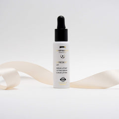 IsisPharma Geneskin Lifting Serum pump dispensing evenly for quick daily use.