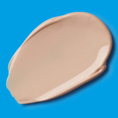 IsisPharma Neotone Prevent SPF 50+ swatch on skin showing natural coverage.