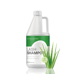 ISLA & FONTANE Lash Shampoo bottle showing 2L size for salon and home use