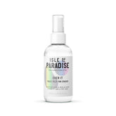 Isle of Paradise Over It self-tan eraser bottle, showing removal action.