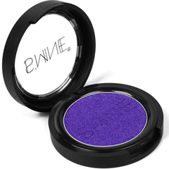 IS'MINE purple shimmer palette application pan enables versatile buildable color.