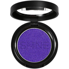 IS'MINE purple shimmer eyeshadow palette packaging portable design for on the go looks.