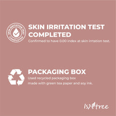 Graphic highlighting chestnut shell upcycling in ISNTREE formulation.