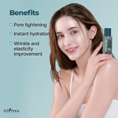 ISNTREE Gim PDRN Hydro Bouncy Ampoule features 8-hyaluronic-acids for multi-layer hydration.