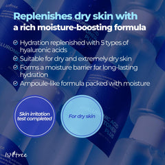 IsNtree Hyaluronic Acid Toner texture close-up reveals lightweight non sticky feel