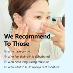 Lightweight, non-sticky texture visible on skin with ISNTREE toner.