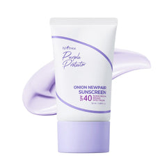 IsNtree Onion Newpair Sunscreen bottle with hydrating SPF 40 protection for daily use.