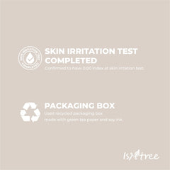 ISNTREE TW-Real Bifida Collagen Ampoule on bathroom shelf conveys daily-use skincare.