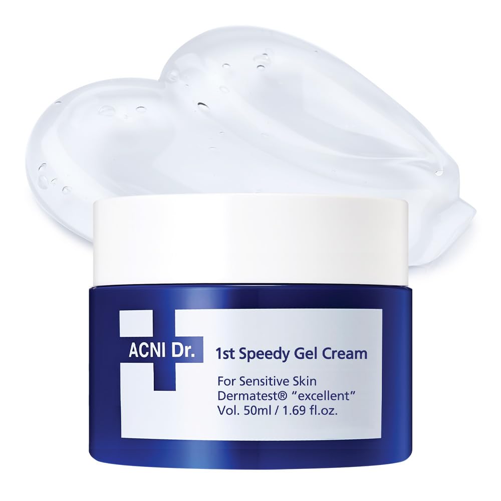 ISOI ACNI Dr. 1st Speedy Gel Cream bottle pour for quick cooling relief