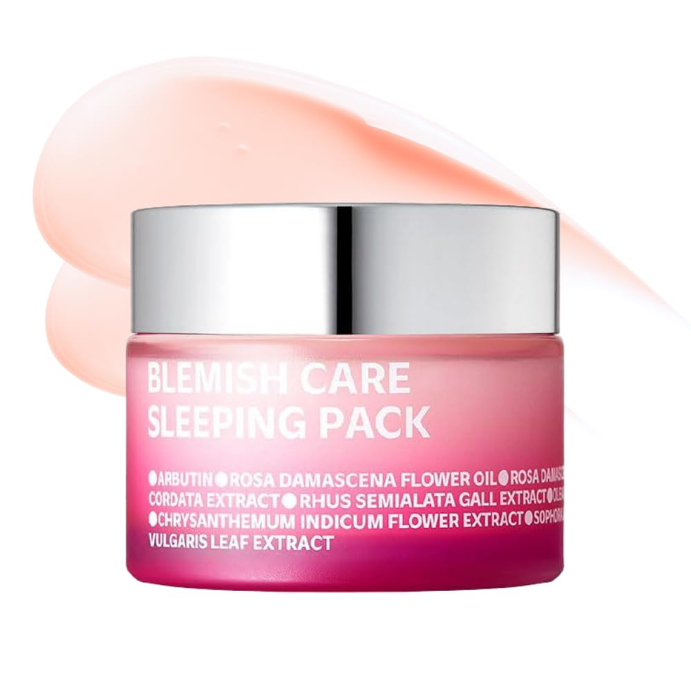 ISOI Bulgarian Rose Sleeping Pack bottle close-up showing overnight hydration