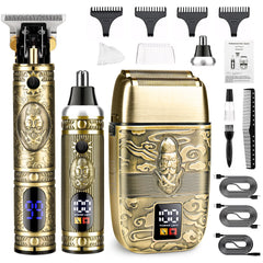 IsoLytrin electric shaver foil head closeup for precise, smooth daily grooming.