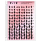 ISOOLU Fairy Lash Clusters Kit, clusters, enables easy at-home lash customization.