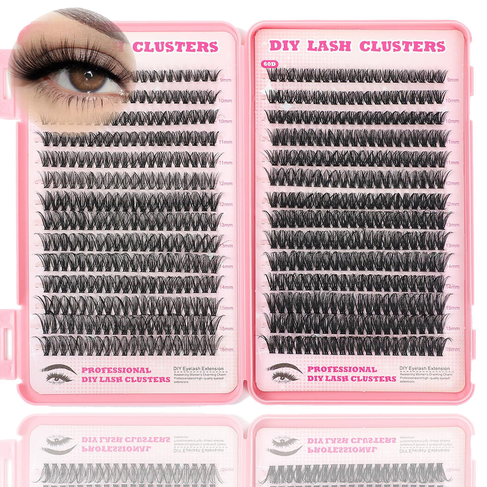 ISTGIFT Lash Clusters Kit packaging for at-home DIY lash styling.