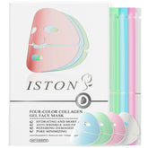 ISTON 4-in-1 Bio-Collagen mask packaging highlights multi-action care.