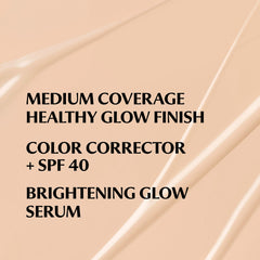 IT Cosmetics CC+ Nude Glow brush application for seamless blending.
