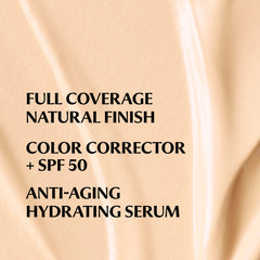 Close-up of IT Cosmetics CC+ Cream texture on skin.