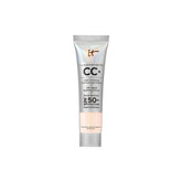 IT Cosmetics CC+ Cream Travel packaging showcases compact design for on-the-go coverage.